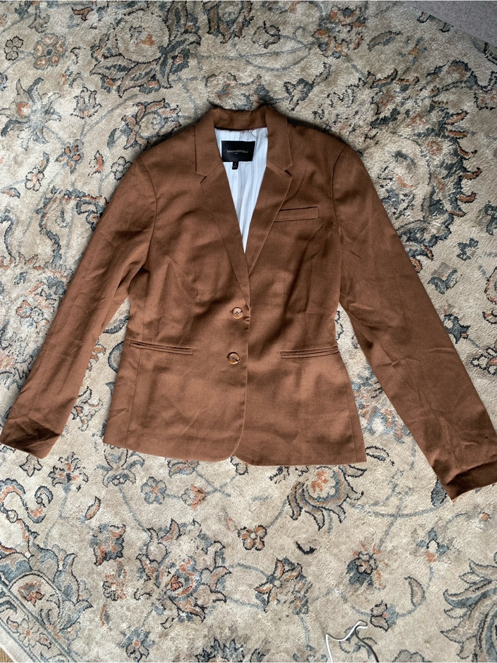 Banana Republic Copper-Brown Women's Two-Button Blazer